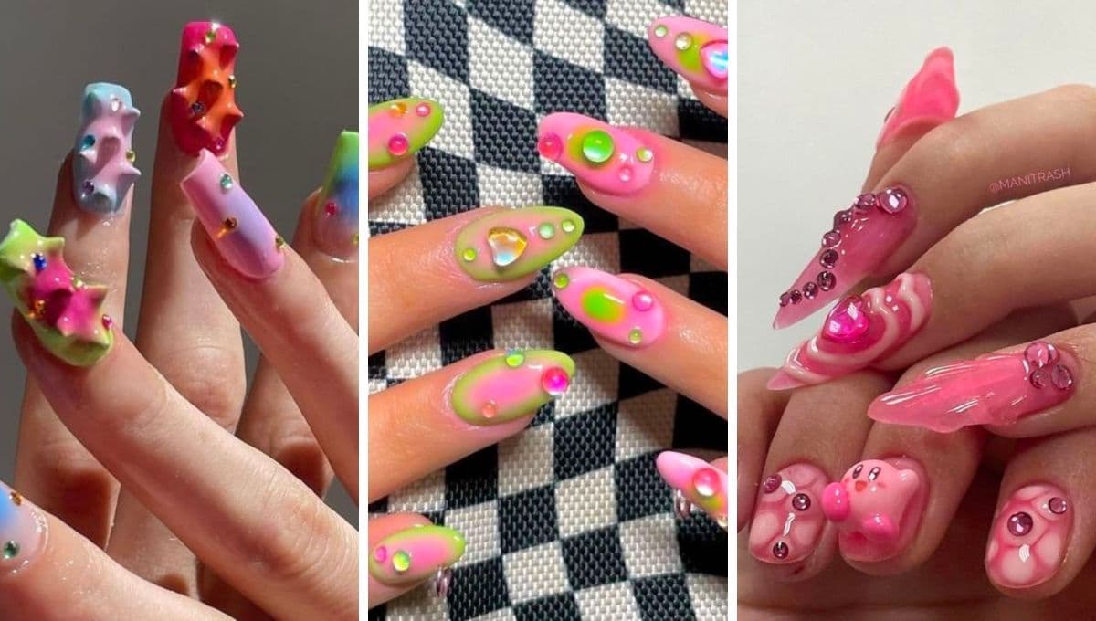 Blob Manicure: 5 estilos de uñas para mujeres de 20 años que aman los colores
