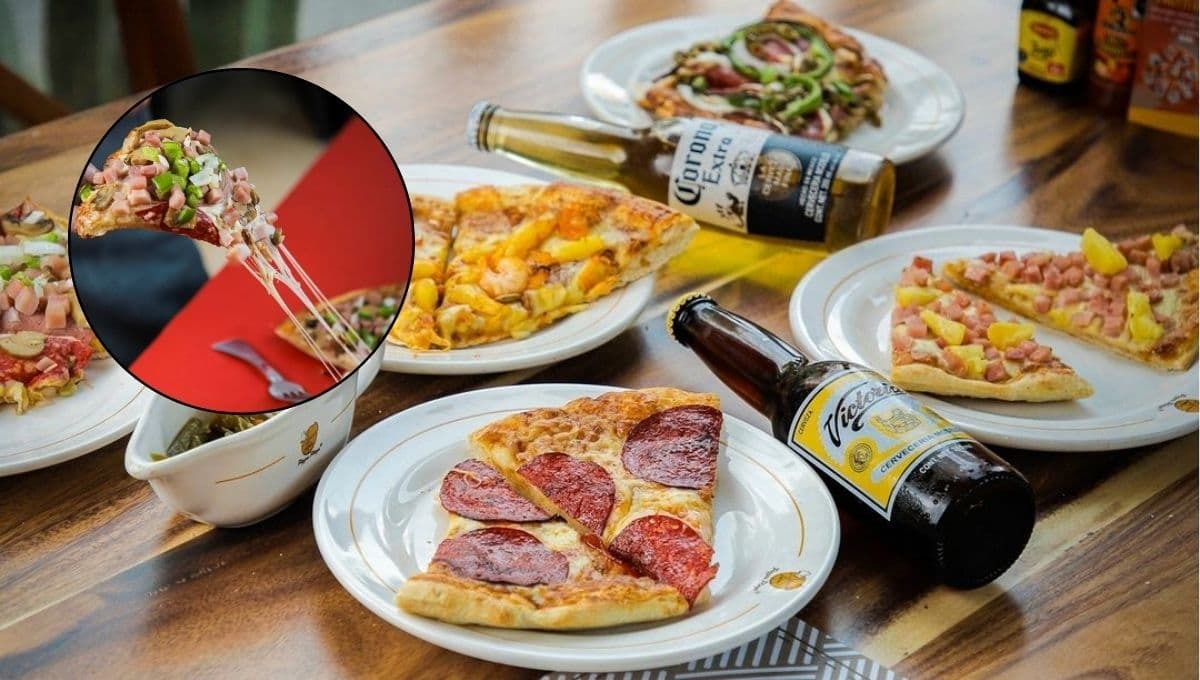 Come toda la pizza que quieras por menos de 150 pesos en este restaurante en CDMX