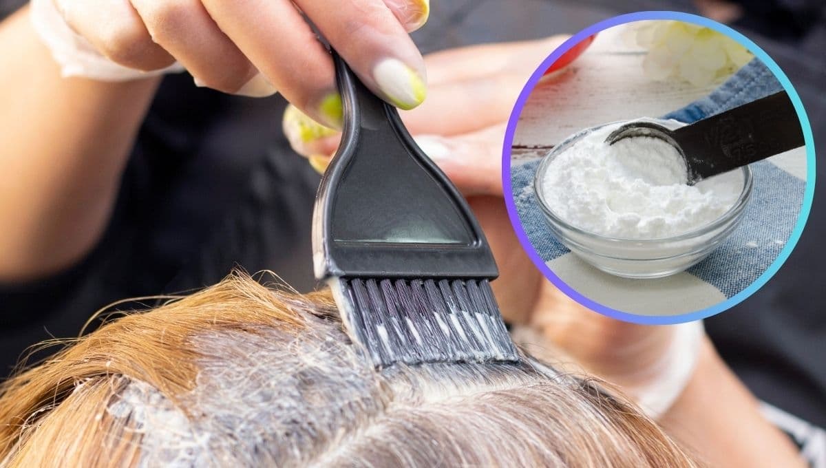 ¿Cómo cubrir las canas con bicarbonato de sodio?