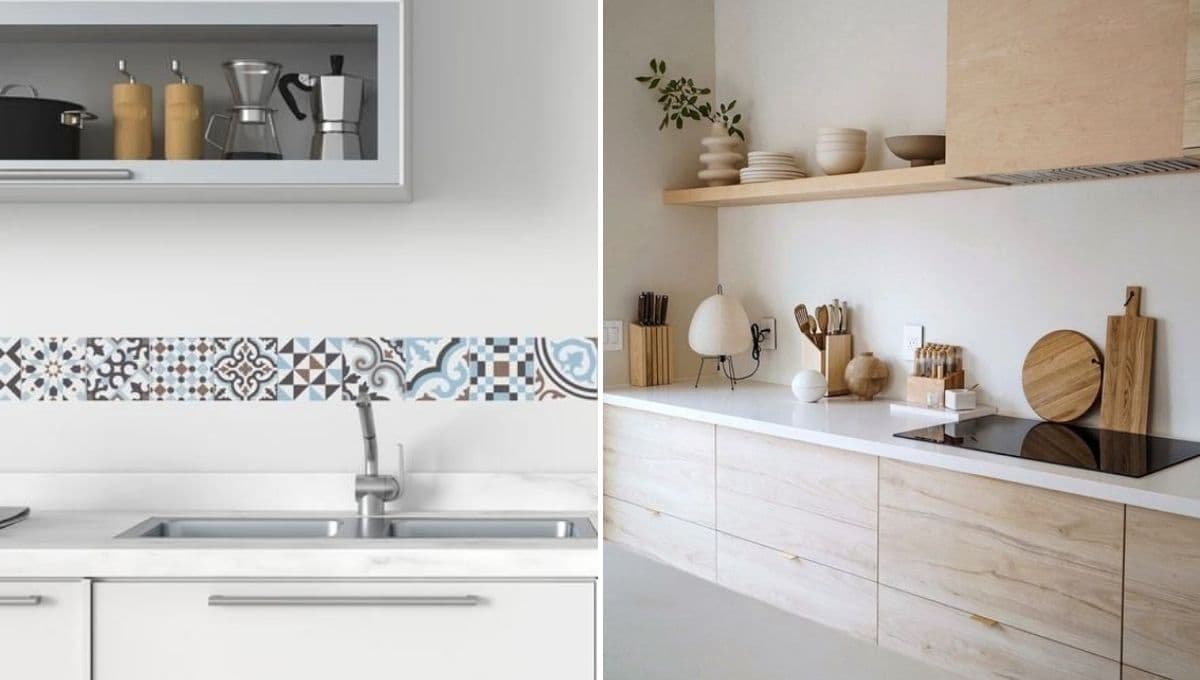Ideas para decorar una cocina pequeña sin azulejos