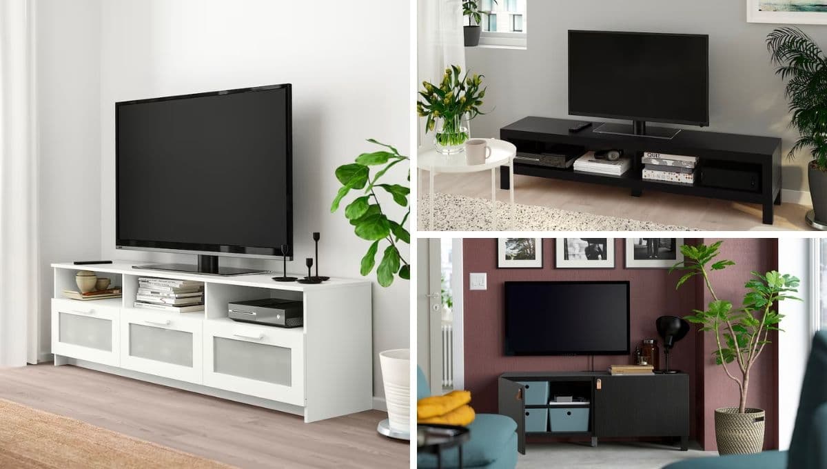 3 muebles de Ikea para televisión que harán lucir tu casa sofisticada