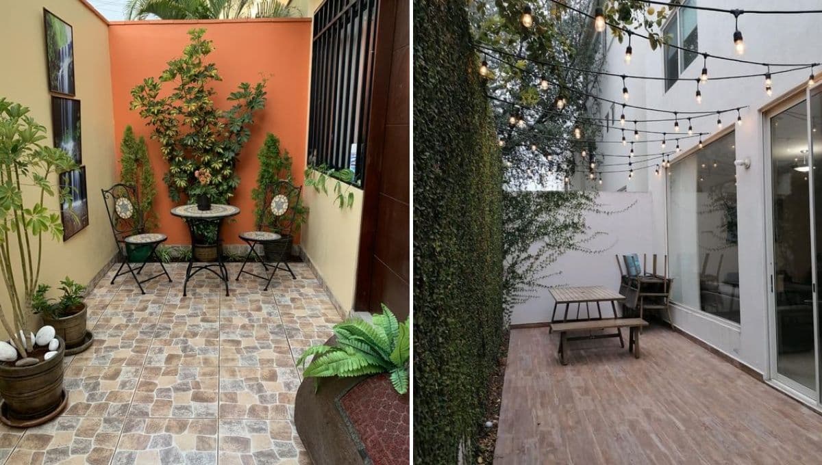 ¿Cómo hacer que un patio pequeño se vea más grande?