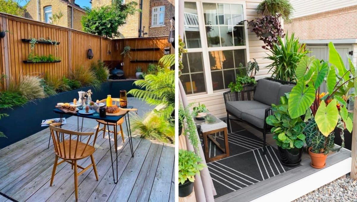 5 cosas que debes hacer para que tu patio pequeño se vea bonito
