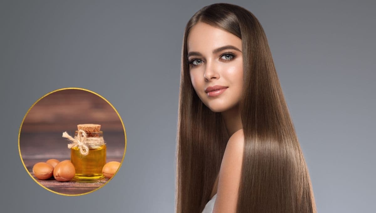 Mascarilla con aceite de argán para alisar e hidratar el cabello