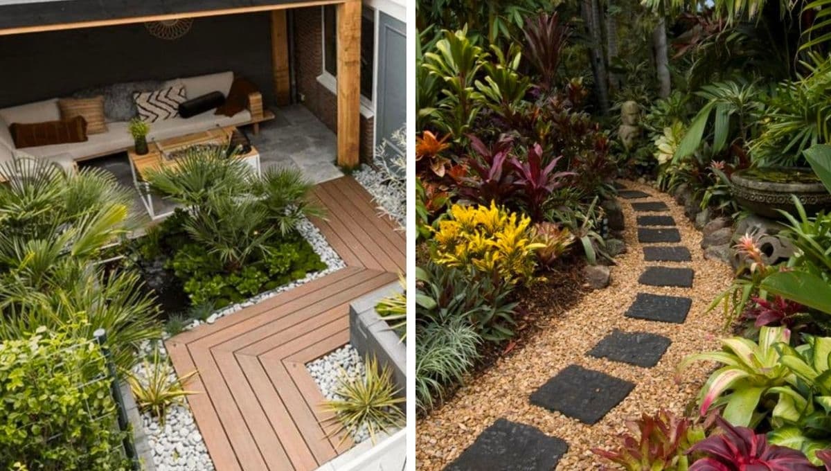 5 ideas para hacer un sendero en un patio pequeño con jardín