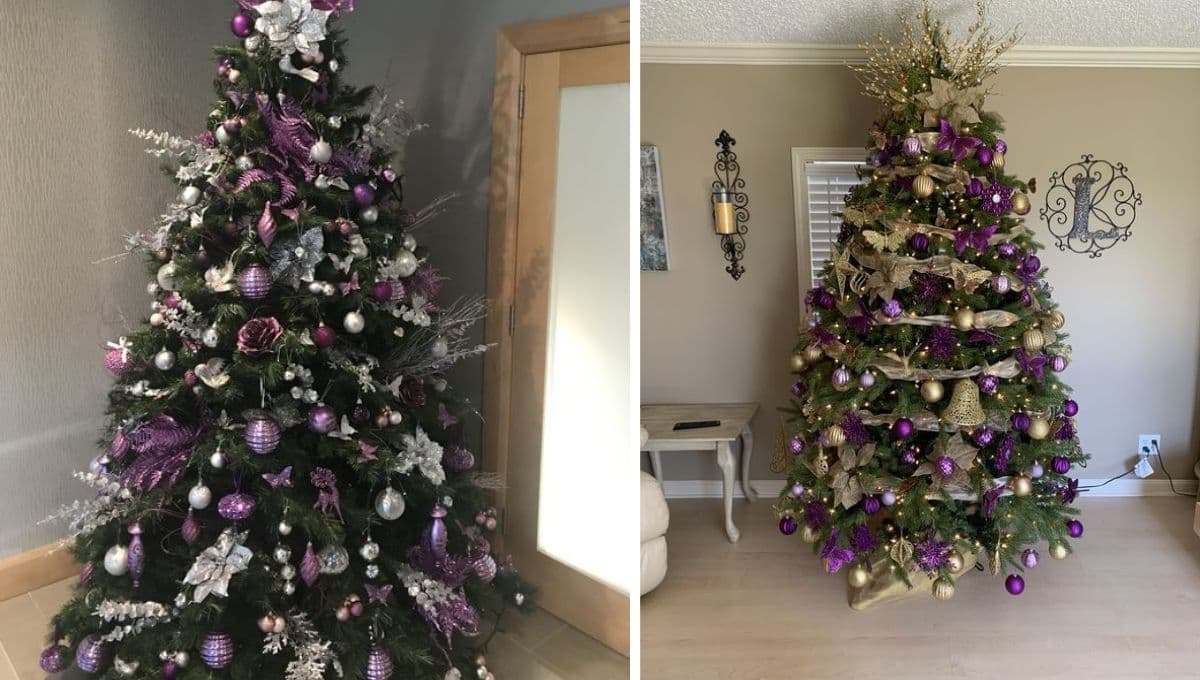 ¿Cómo decorar un árbol de Navidad negro? 5 ideas para que luzca elegante