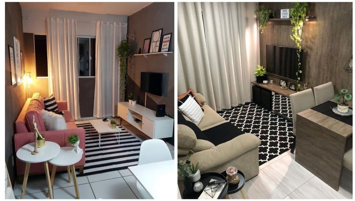 Ideas para decorar una sala y comedor en un departamento de Infonavit sin gastar mucho