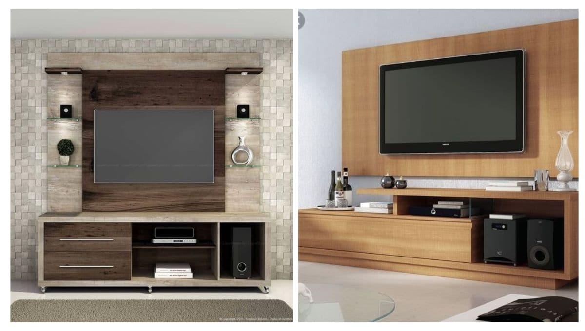 Ideas de muebles para TV modernos de madera