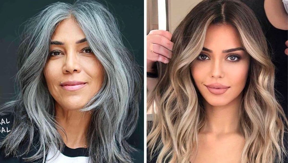 Las mejores ideas de mechas para tapar las canas y refrescar tu look