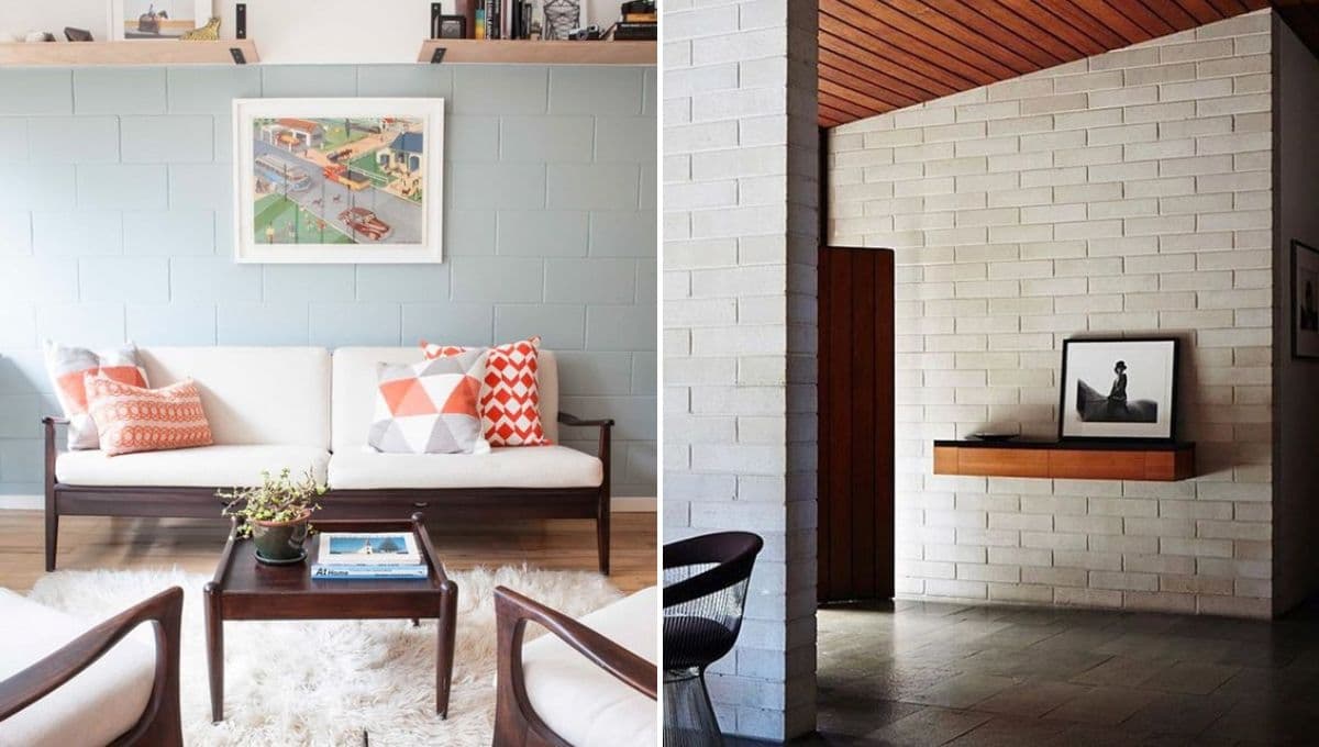 ¿Cómo decorar una pared de bloques de cemento?