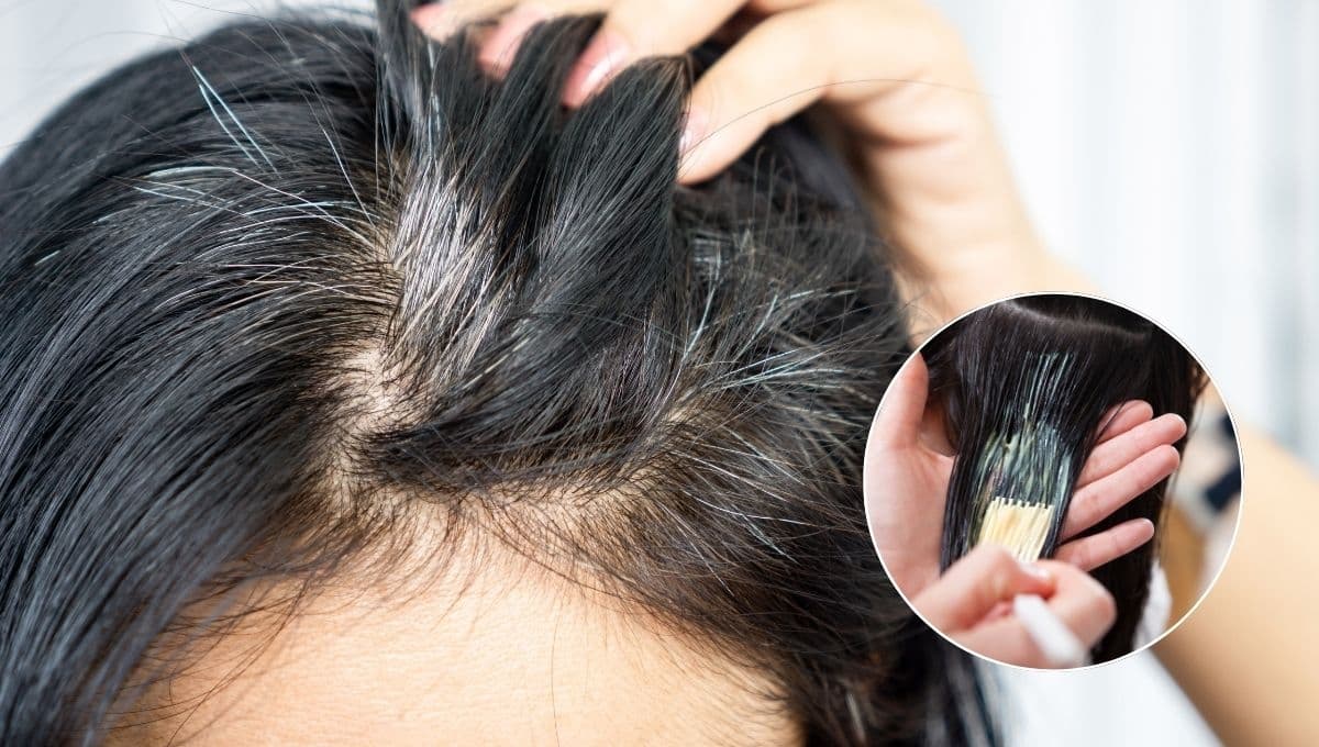 Los 2 ingredientes que debes poner en tu acondicionador para cubrir las canas