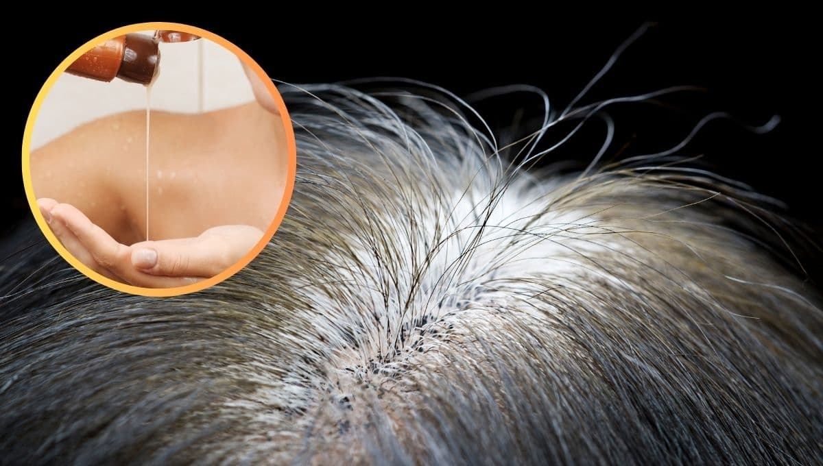 Prepara tu shampoo con estos 2 ingredientes para oscurecer canas y hacerlo crecer