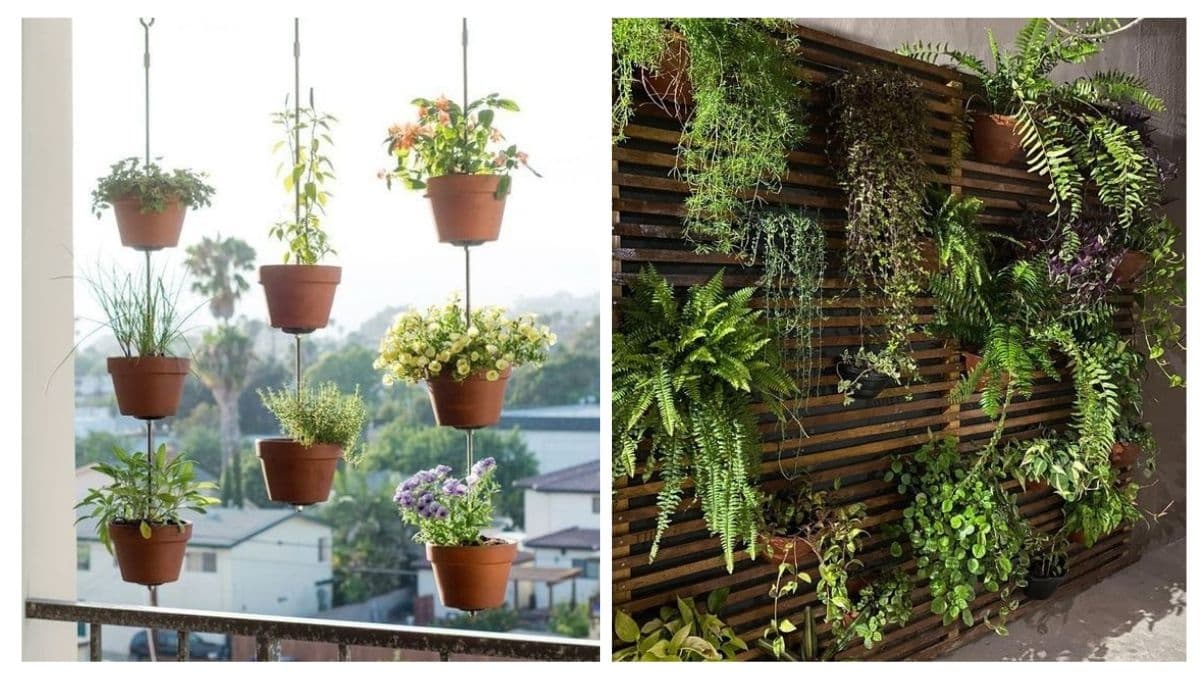 Jardín colgante: 4 ideas originales y bonitas para hacer uno en casa