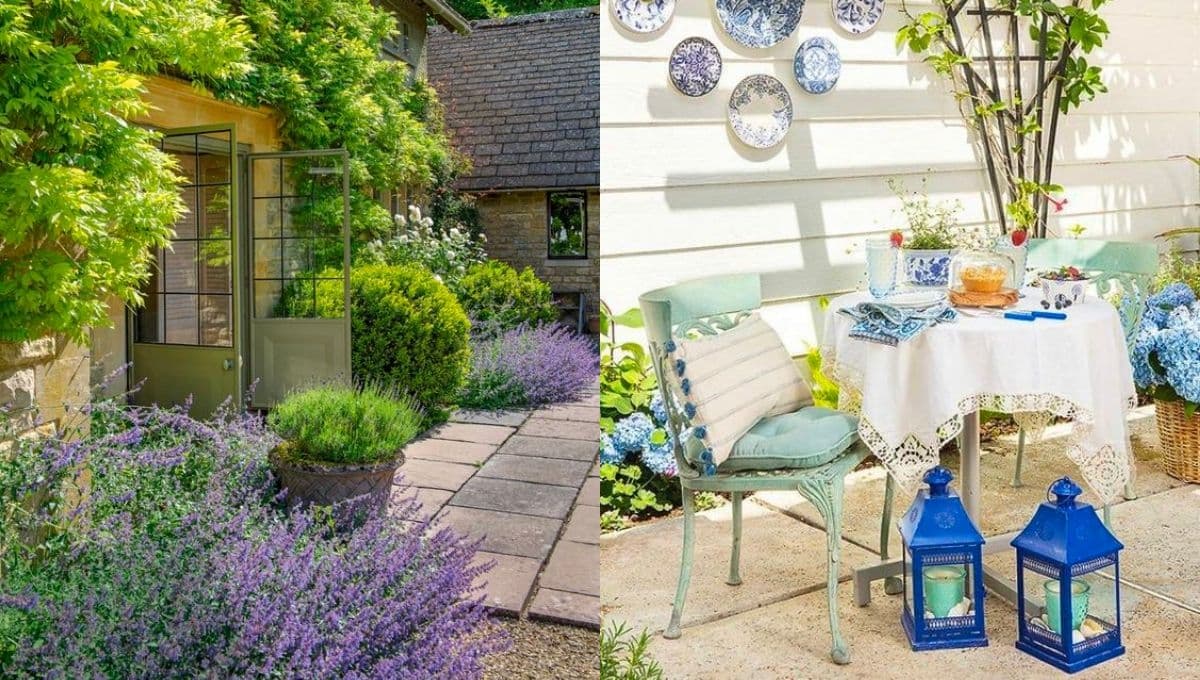 Jardín mediterráneo: 4 ideas con diferentes plantas y elementos para hacerlo en el patio