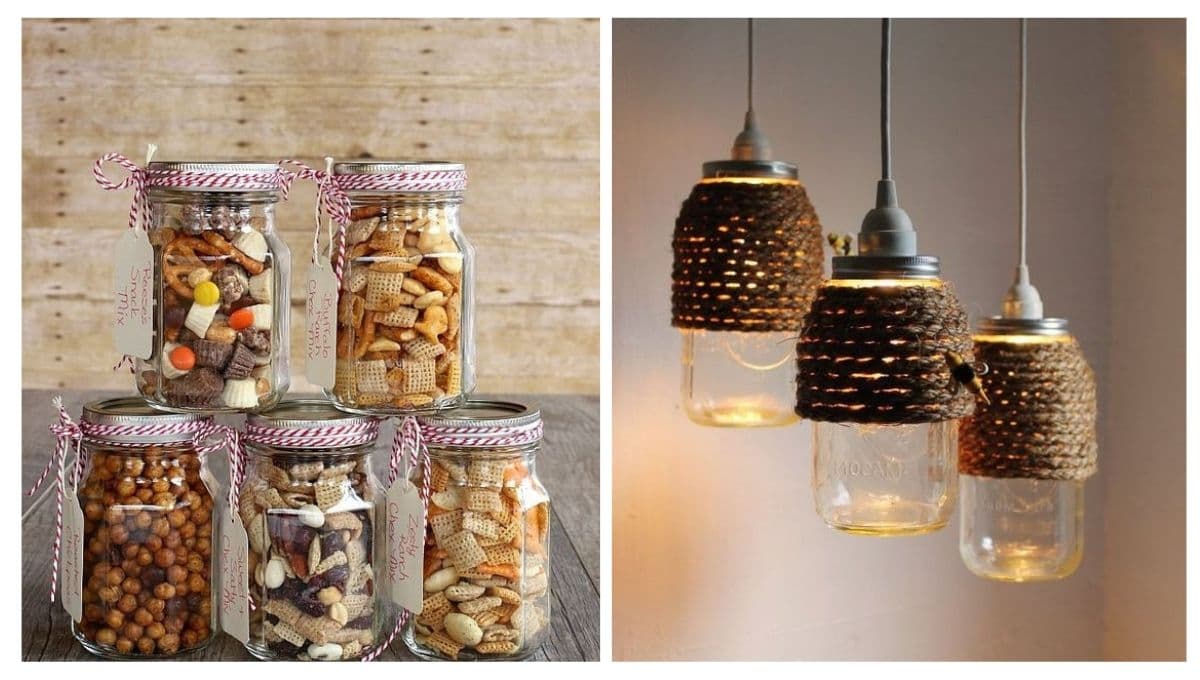 Material reciclado: 4 ideas para reusar frascos de mermelada y decorar