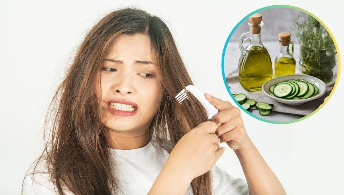La mascarilla de pepino perfecta para hidratar el cabello maltratado