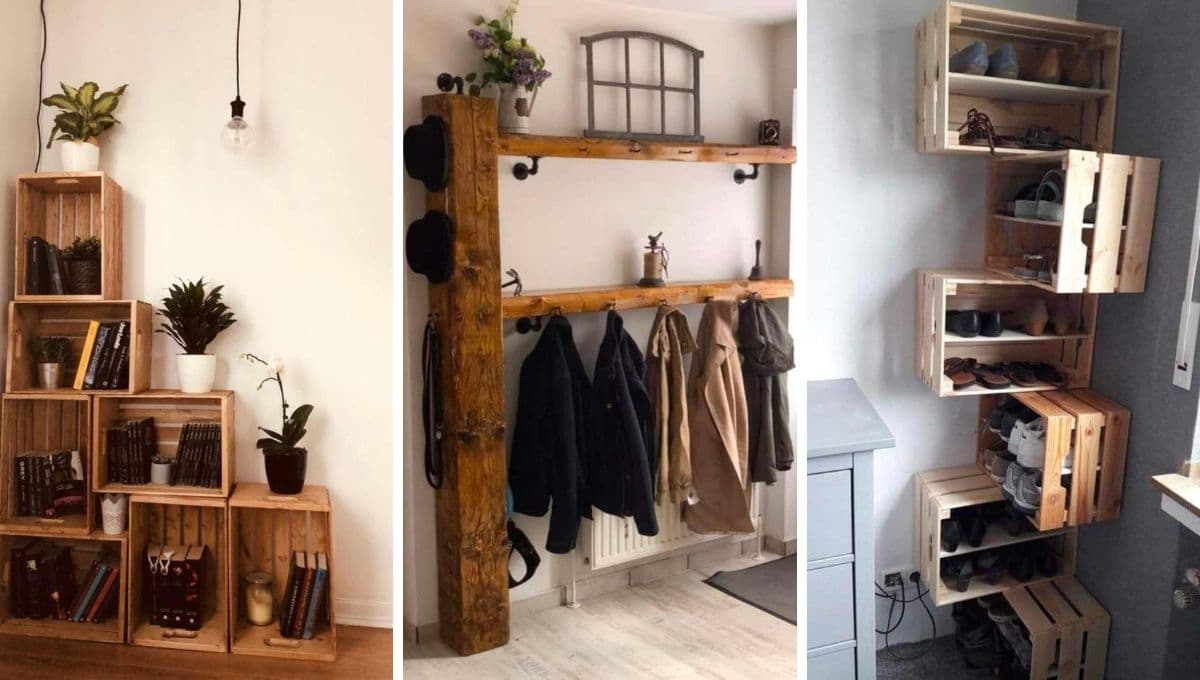 Material reciclado: 5 ideas para hacer muebles de madera con palets