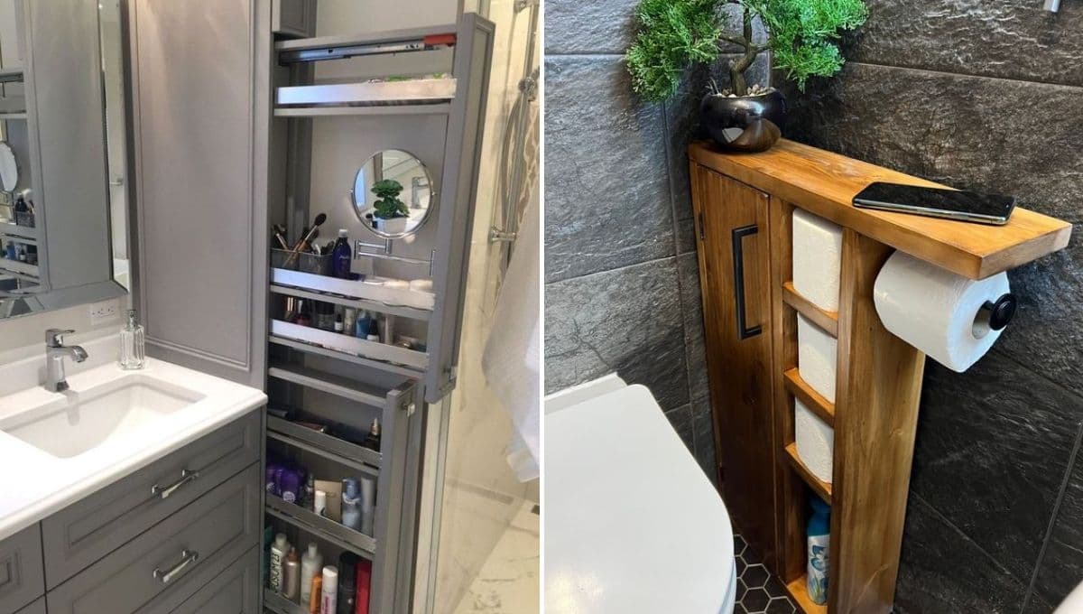 Baño pequeño: 4 muebles diferentes que te permiten ahorrar espacio