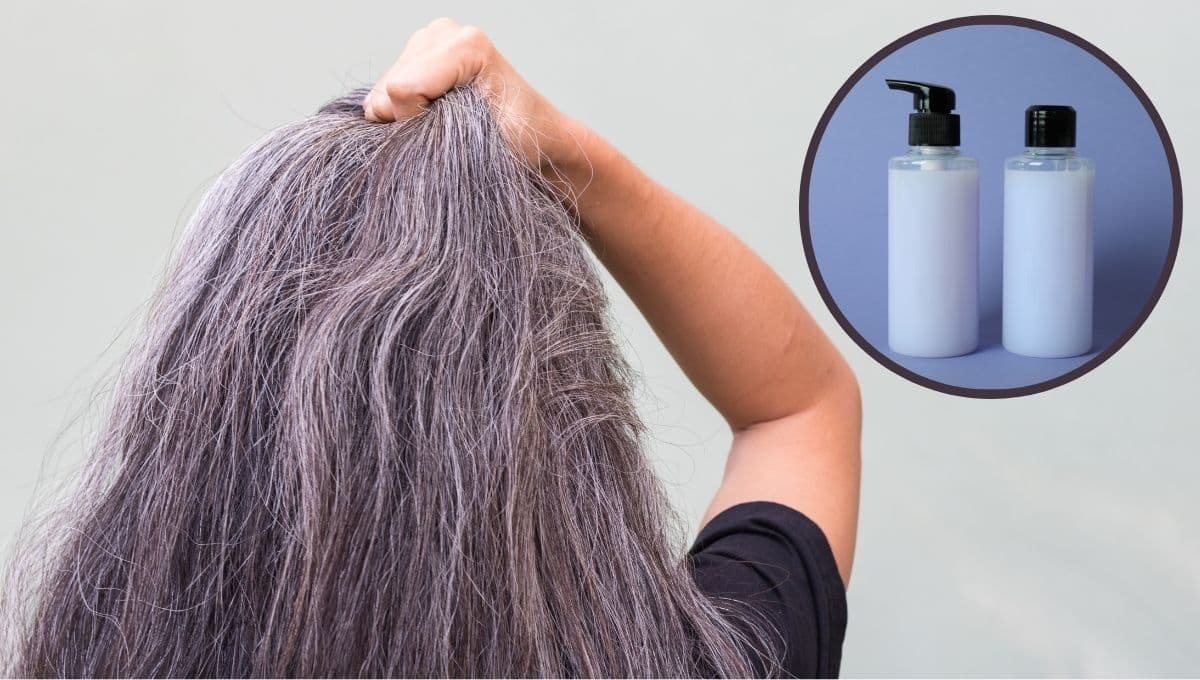 Shampoo matizador de canas: la mezcla con dos ingredientes para platinar tu cabello
