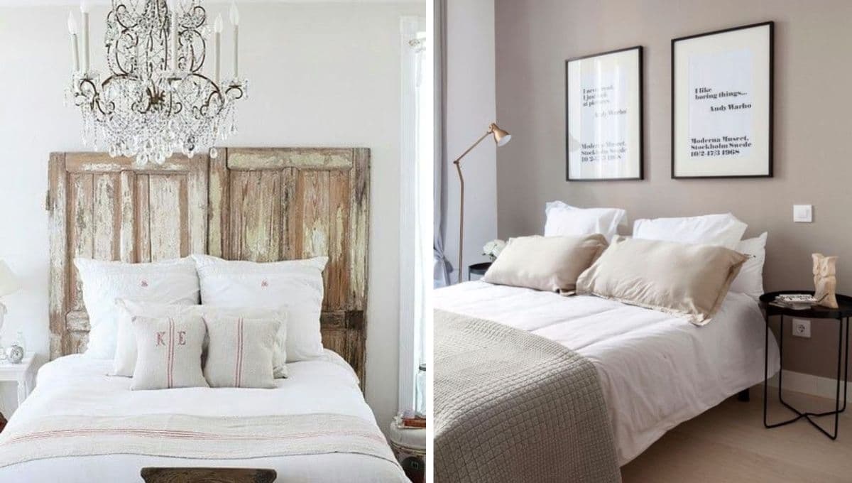 ¿Cómo decorar una cama sin cabecera? 4 ideas con cojines, repisas y más