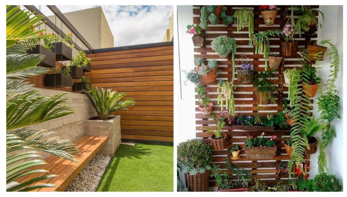 Diseña tu jardín en una terraza pequeña con estas 4 ideas de decoración