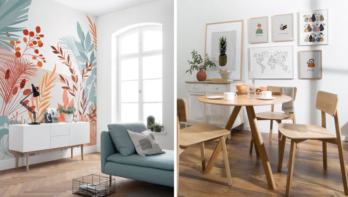 ¿Qué hacer con una pared blanca? 5 ideas originales para decorar tu casa