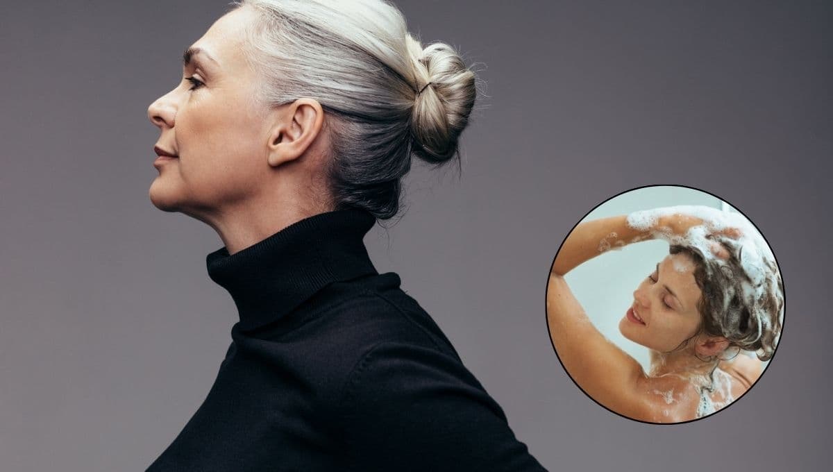 Haz este shampoo natural para cubrir las canas en menos de dos semanas
