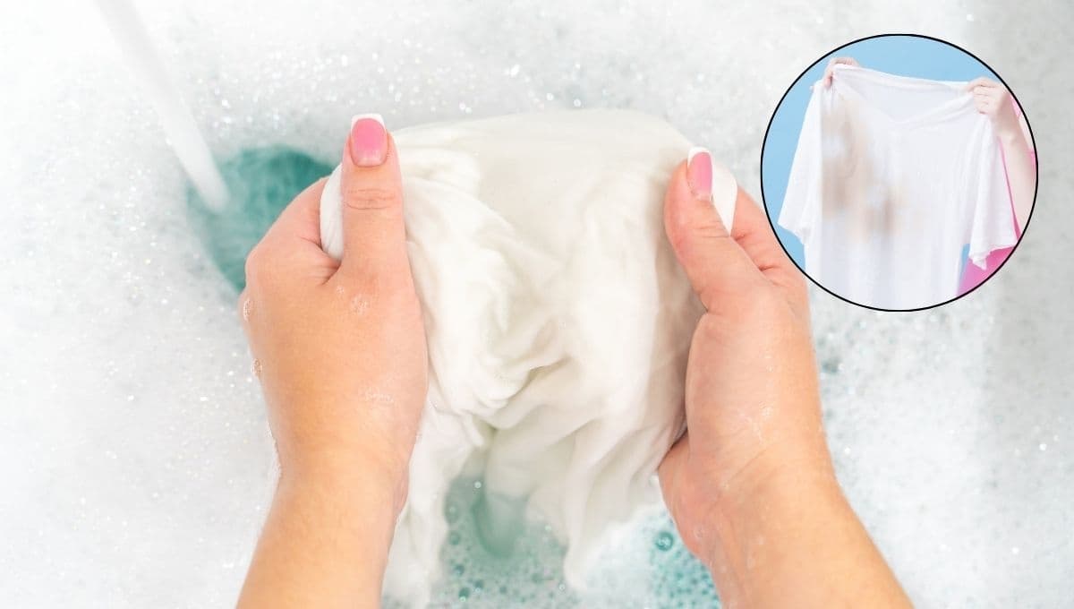 ¿Cómo lavar la ropa blanca para que no se percuda?