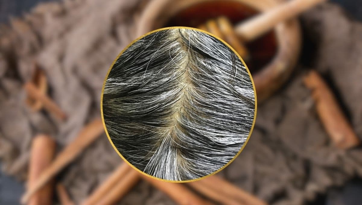Tinte para cubrir canas rebeldes sin amoniaco con solo dos ingredientes