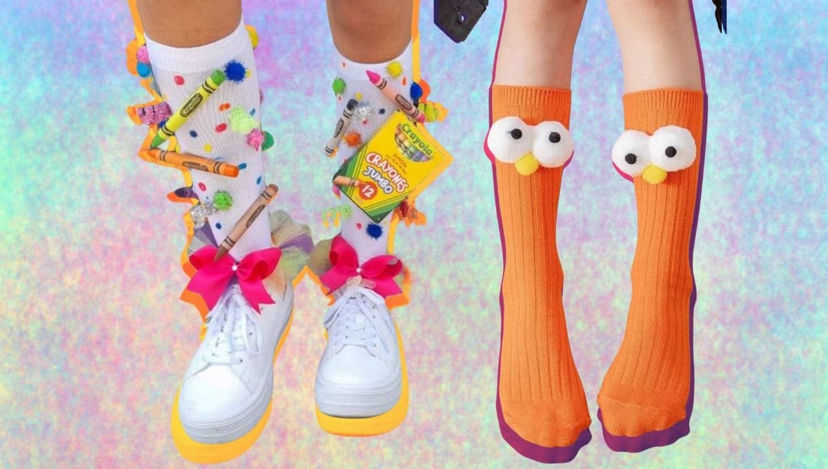 Calcetas locas: 5 ideas originales y cómo hacerlas en casa para el Día del Niño