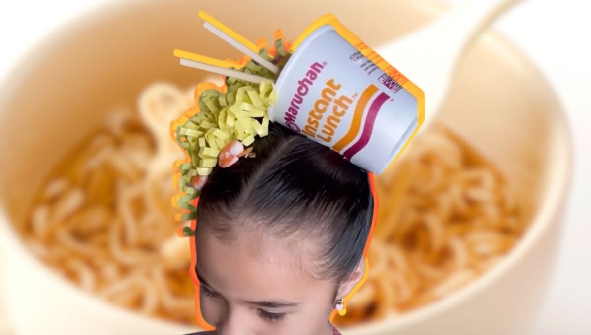 Cómo hacer un peinado loco de sopa maruchan: paso a paso