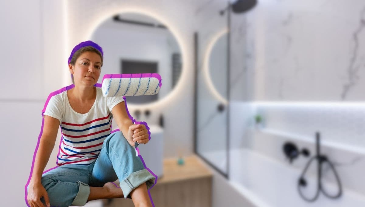 Casa de infonavit: remodela un medio baño pequeño con poco dinero
