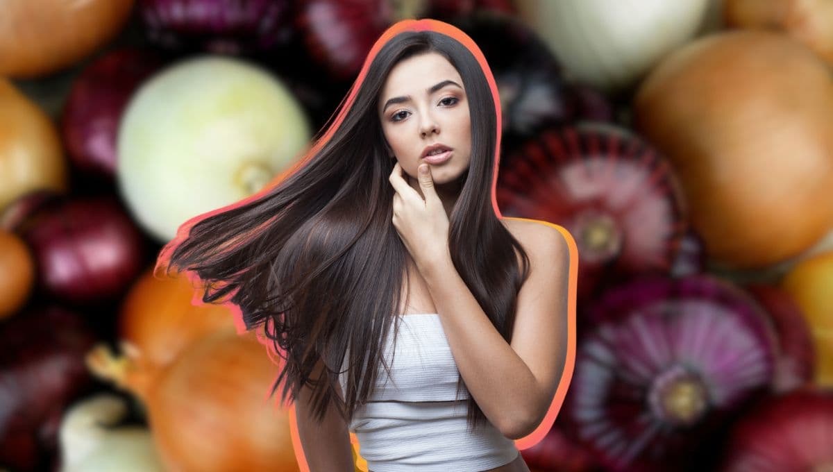 El tónico de cebolla que tienes que probar si quieres un cabello largo y brillante