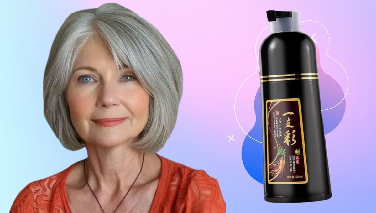 Adiós a las canas con este shampoo tinte instantáneo de Walmart