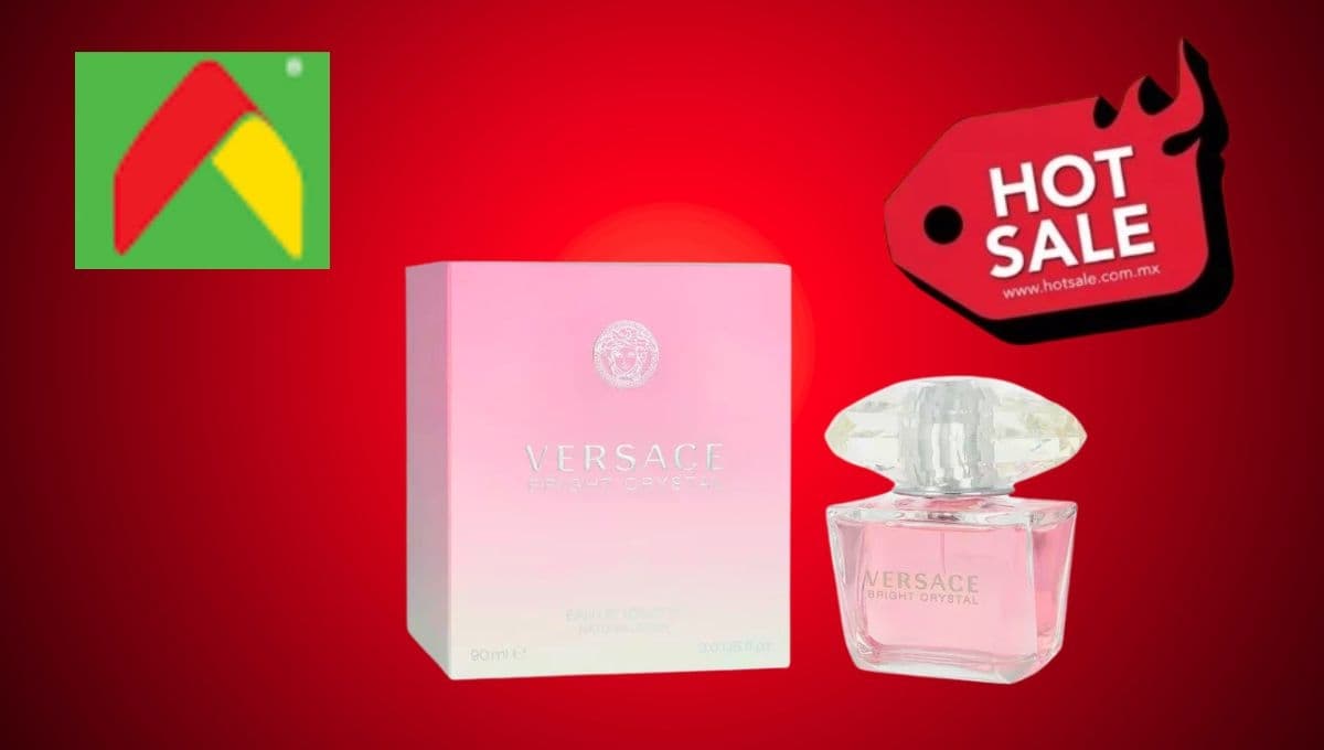 Hot Sale 2024: el perfume Versace con olor a flores y rebaja del 25% en Bodega Aurrera
