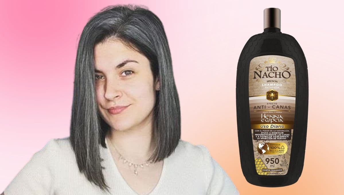 El shampoo Tío Nacho anti canas que también previene la caída del cabello