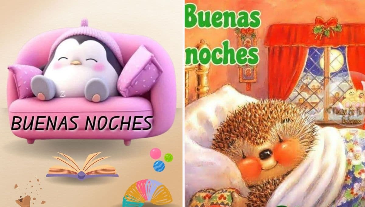 Stickers de "Buenas noches familia" para enviar al grupo familiar de WhatsApp