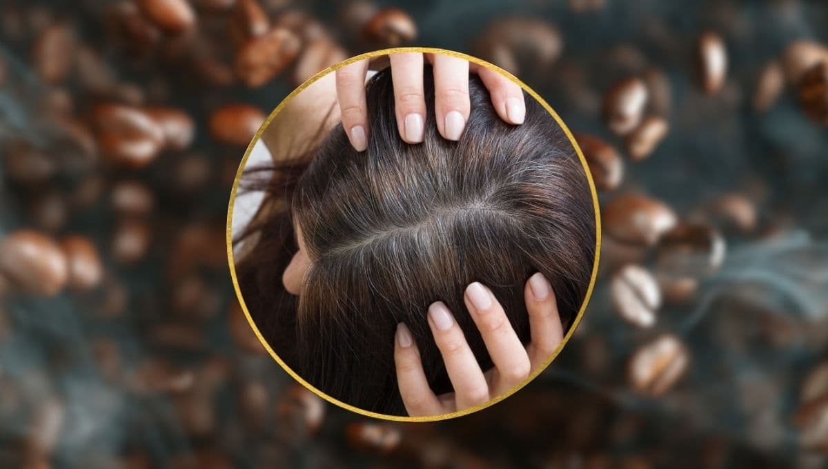 ¿Cómo cubrir las canas en cabello oscuro con un ingrediente de cocina?