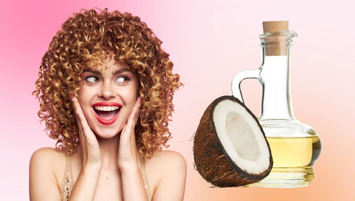 ¿Cómo usar aceite de coco en el cabello rizado?