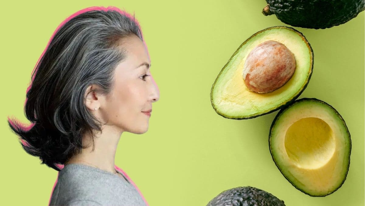 El tónico de aguacate que acabará con las canas prematuras en pocos minutos