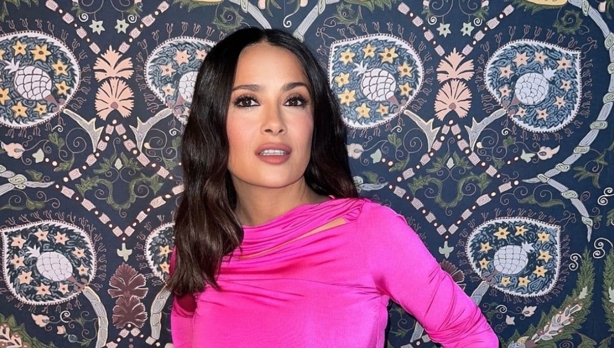Salma Hayek comparte su secreto para ocultar las canas y lucir un cabello hermoso a los 57 años