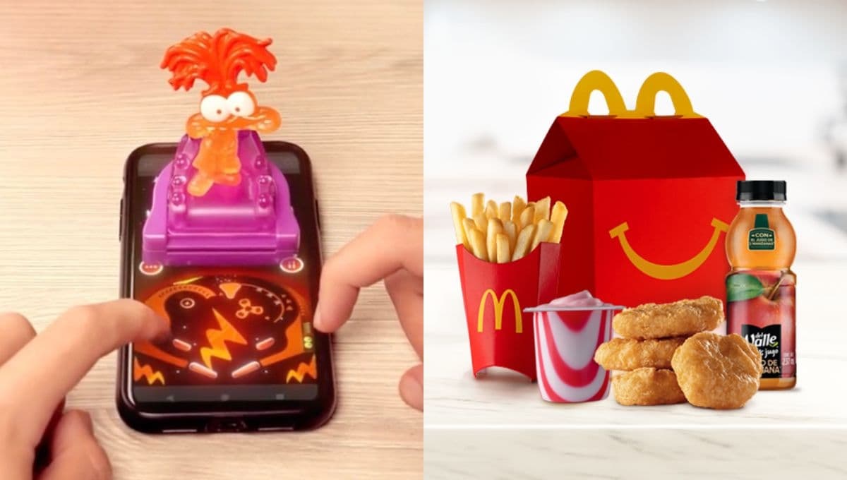 Juguetes de Intensamente 2 en McDonald’s: cuánto cuestan y qué personajes vienen en la Cajita Feliz