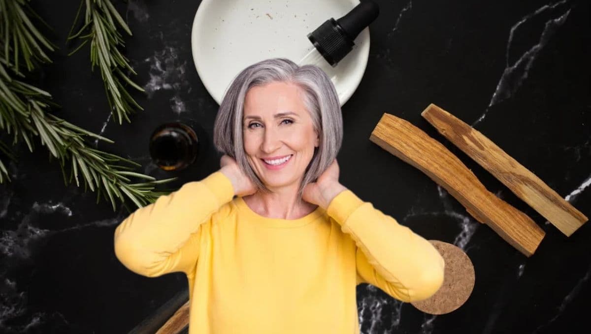 3 mascarillas de romero con ingredientes naturales para oscurecer tus canas