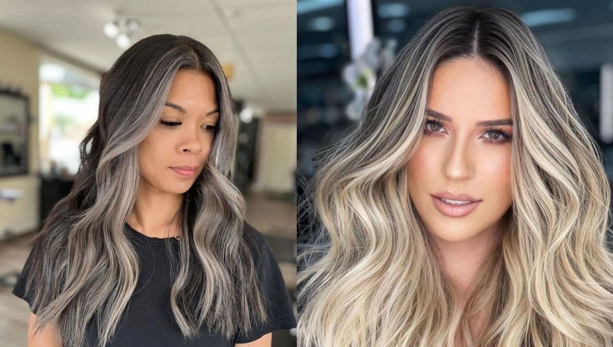 Mechas o rayitos, ¿qué es mejor para tapar las canas sin decolorar todo el cabello?