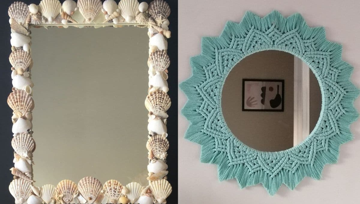 ¿Cómo decorar un espejo sin marco para baño? Checa estas 4 ideas