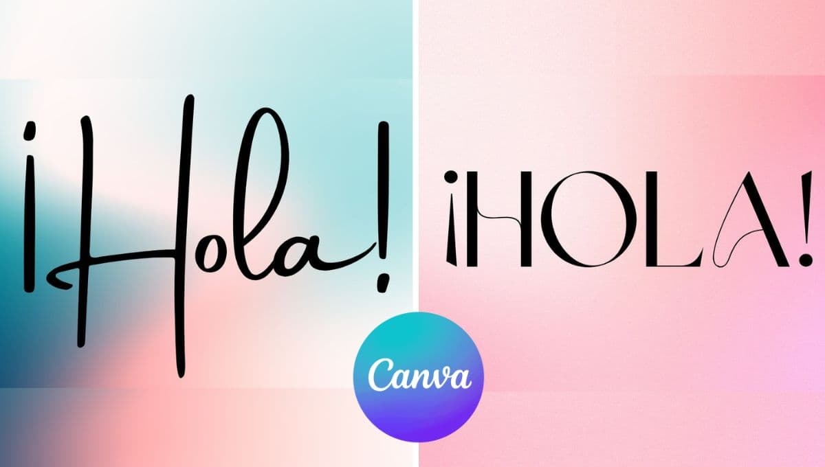 5 fuentes GRATIS de Canva para editar tus fotos aesthetic