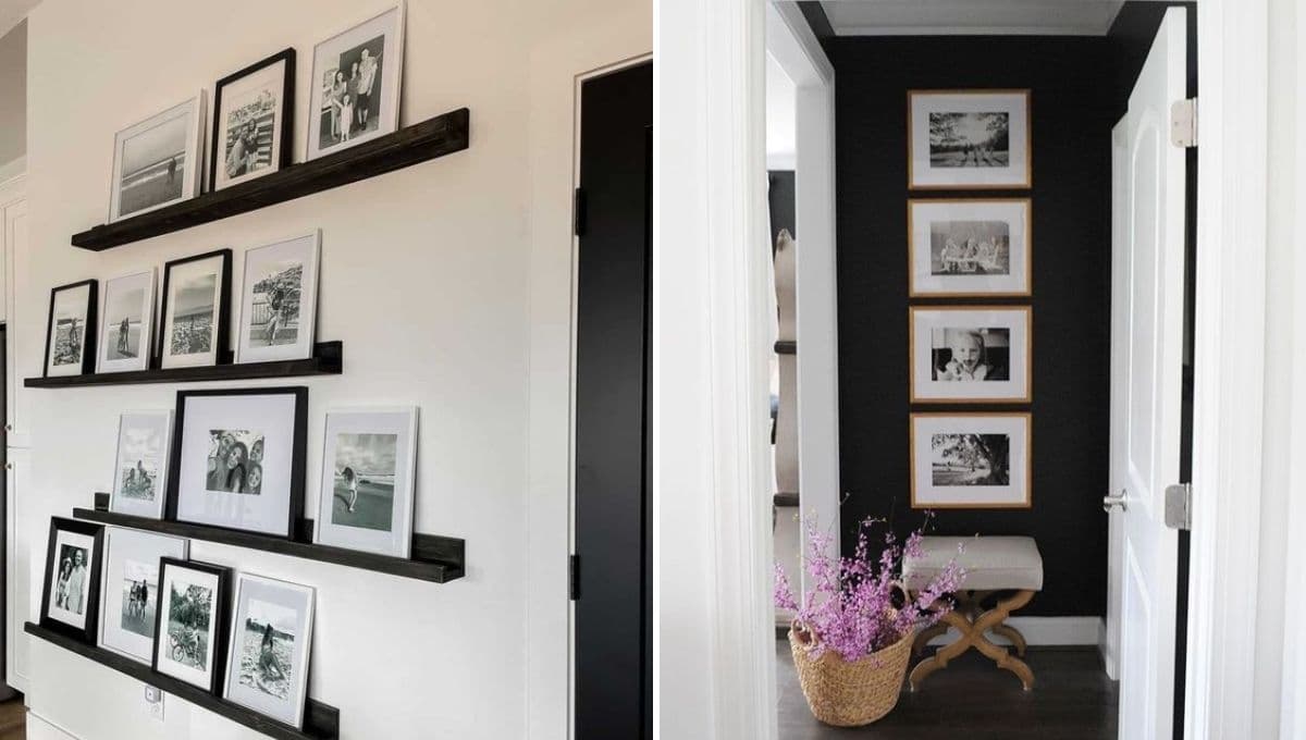 ¿Cómo decorar una pared con fotos familiares? 5 ideas para hacerlo sin perder la elegancia