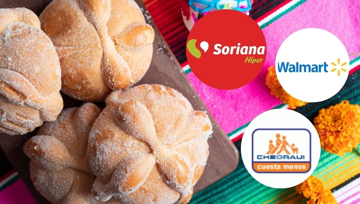 ¿Quién tiene el mejor pan de muerto: Walmart, Soriana, Aurrera o Chedraui?
