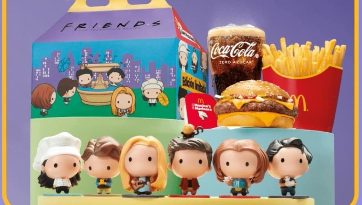 Friends box en McDonalds: Precio, que contiene y cuándo llega a México la Cajita Feliz