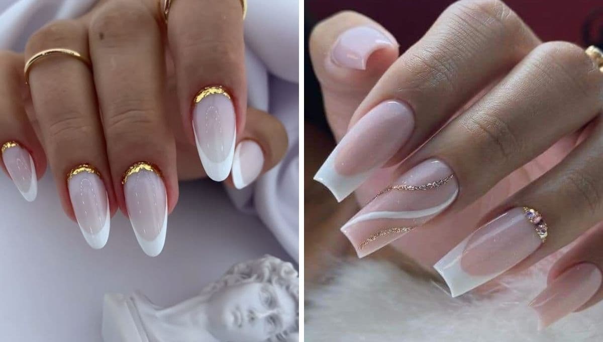White Tip Nails: 7 diseños de uñas elegantes que te enamorarán